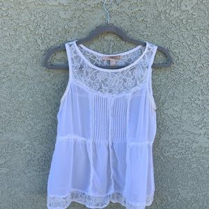 Forever 21 Lace Tank Top